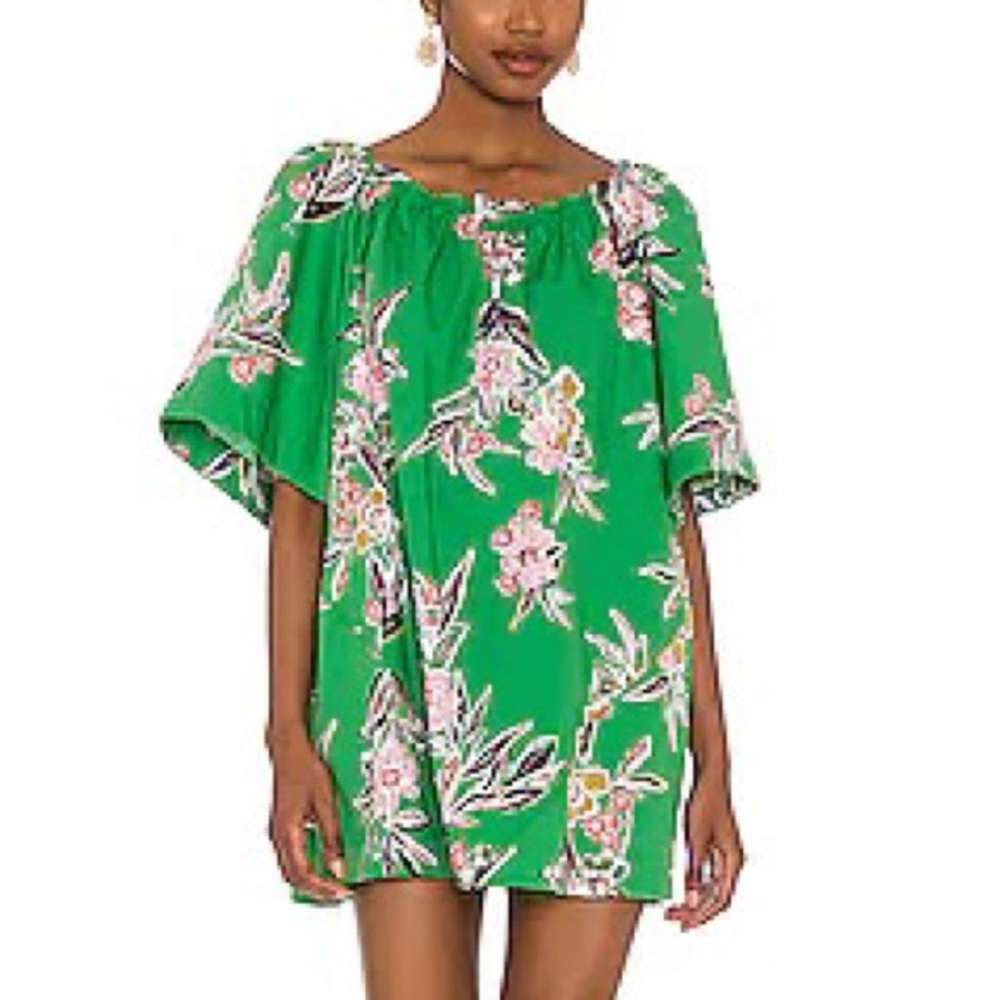 NWT Free People Jodie Printed Tunic Dress Small